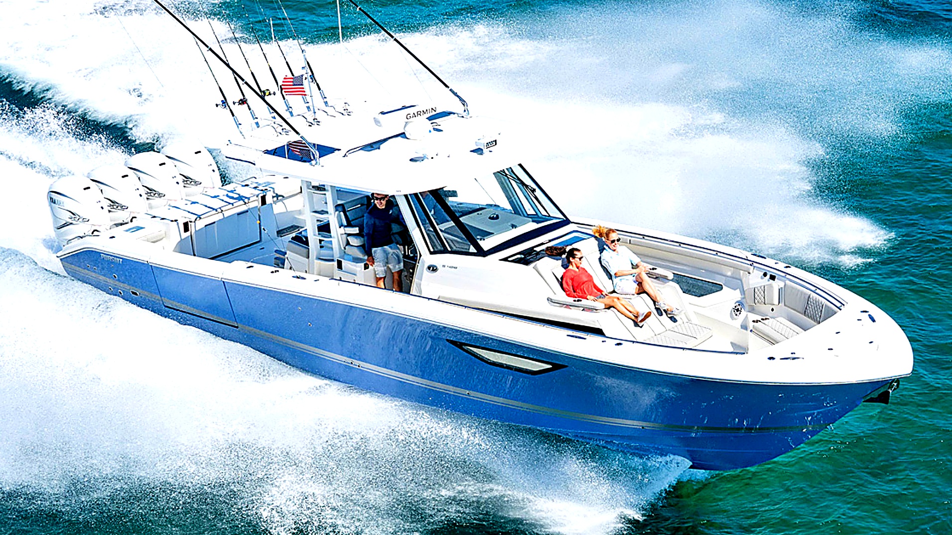Offshore fishing boat